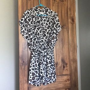 NWOT CUTE LEOPARD ROMPER